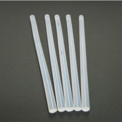 BARRA DE SILICON TRANSPARENTE GRUESO DE 11MMX27CM