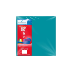 CARTULINA IRIS MATE 50X65CMS AZUL TURQUESA EUROMAC