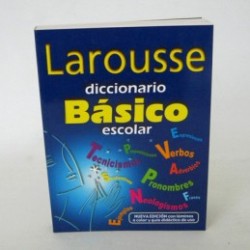 DICCIONARIO BASICO ESCOLAR LAROUSSE AZUL