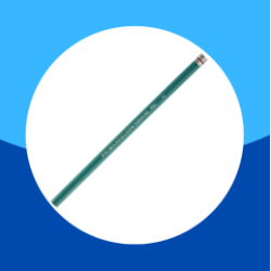 LAPIZ DE DIBUJO GRADO H TURQUOISE