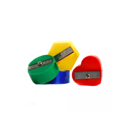 SACAPUNTAS DE PLASTICO ESCOLAR DELTA