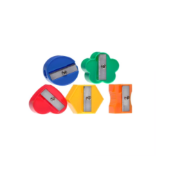 SACAPUNTAS DE PLASTICO ESCOLAR DELTA