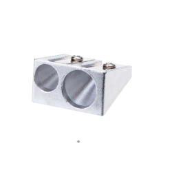 SACAPUNTAS METALICO BARRILITO DIAGONAL 2 ENTRADAS