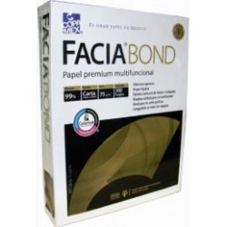 PAPEL FACIA BOND CARTA 99% BLANCURA 500H (75GRS)