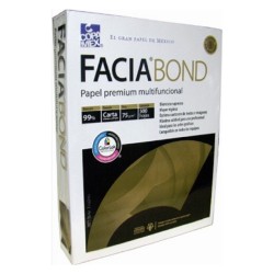 PAPEL FACIA BOND CARTA 99% BLANCURA 500H (75GRS)