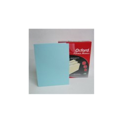 FOLDER DE CARTULINA OFICIO AZUL OXFORD