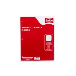 PAPEL REFACCION CARPETA CARTA C5MM 100H SCRIBE