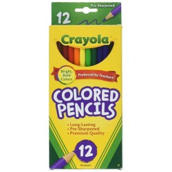 COLORES DE MADERA CRAYOLA 12CLS LARGOS