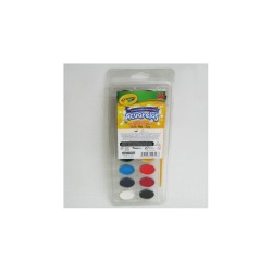 ACUARELAS ESCOLARES CRAYOLA LAVABLES 16 COLORES