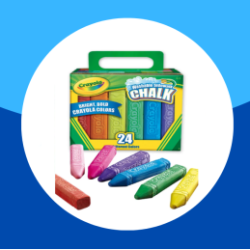 GISES GIGANTES DE 24 PIEZAS CRAYOLA