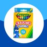 CRAYONES JUMBO CRAYOLA 12COLORES