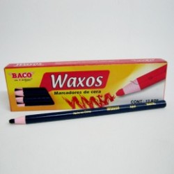MARCADOR DE CERA BACO WAXOS AZUL