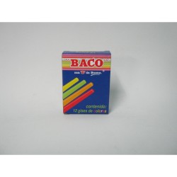 GISES COLORES BACO CON 12 PZ TIC-12