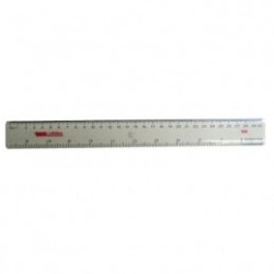 REGLA TRANSPARENTE BACO DE 20CMS R5020