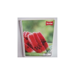 CUADERNO PROFESIONAL SCRIBE MEGA PLUS 100H DOBLE RAYA