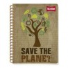 CUADERNO PROF. SCRIBE CUADRO CHICO ESPIRAL DOBLE 100H ECOLOGICO