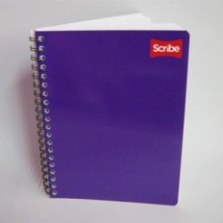 CUADERNO PROFESIONAL SCRIBE PAUTADO ESPIRAL 100 HOJAS CLASICO(PIEZA)