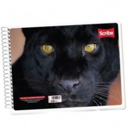 CUADERNO ITALIANO SCRIBE BLANCO ESPIRAL 100H MEGA