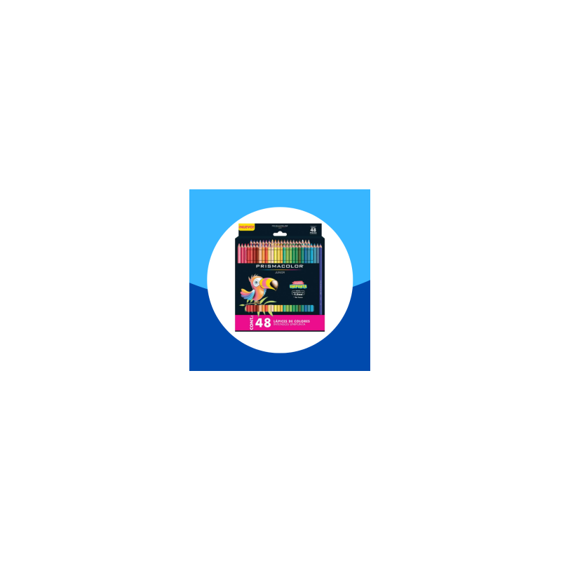 COLORES DE MADERA PRISMACOLOR JUNIOR 48PIEZAS