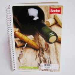 CUADERNO FRANCES SCRIBE MEGA ESPIRAL 100H CUADRO CHICO