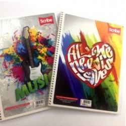 CUADERNO PROFESIONAL SCRIBE MEGA PLUS CUADRO CHICO 100H