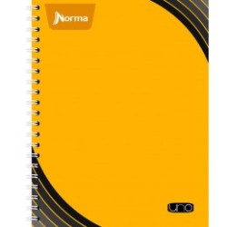 CUADERNO PROFESIONAL ESPIRAL NORMA UNO CUADRO GRANDE 100H
