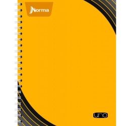 CUADERNO PROFESIONAL ESPIRAL NORMA UNO CUADRO GRANDE 100H