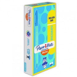 BOLIGRAFO PUNTO MEDIANO TURQUESA KILOMETRICO 100