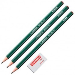 LAPIZ DE DIBUJO STABILO OTHELLO 2B