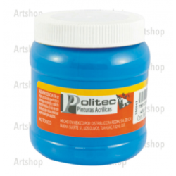 PINTURA CARTEL POLITEC L300 250ML 313 AZUL