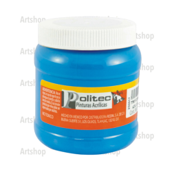 PINTURA CARTEL POLITEC L300 250ML 313 AZUL
