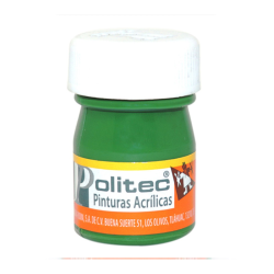 PINTURA CARTEL POLITEC L300 20ML 312 VERDE CLARO