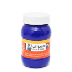 PINTURA PARA CARTEL POLITEC L300 100ML (310) AZUL COBALTO
