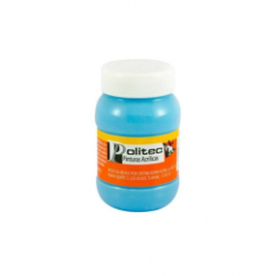 PINTURA CARTEL POLITEC L300 100ML 313 AZUL CELESTE