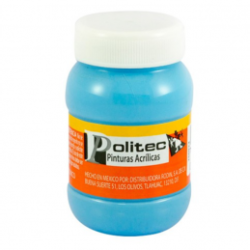 PINTURA CARTEL POLITEC L300 100ML (316) AZUL PASTEL