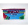 PLASTILINA MARQUETA BACO 140GRS AZUL CLARO