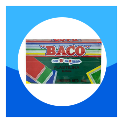 PLASTILINA MARQUETA BACO 140GRS VERDE OBSCURO