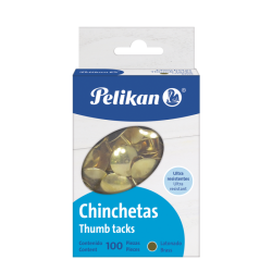 CHINCHETAS LATONADAS PELIKAN 100PZ