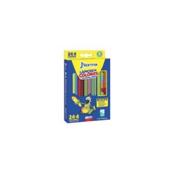 COLORES DE MADERA NORMA TRIANGULARES 28PZ LARGOS