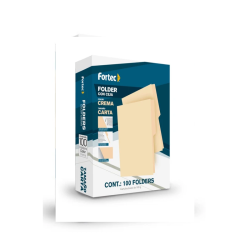 FOLDER CARTA FORTEC CREMA