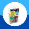CHINCHETAS PIN BARRILITO COLORES C/100PZ