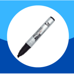 MARCADOR PERMANENTE SIGNAL XTRA 0.7MM NEGRO RECARGABLE