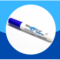 MARCADOR DIDACTICO PARA PIZARRON AZUL MAGISTRAL
