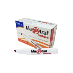 MARCADOR PARA PIZARRON BLANCO DIDACTICO NEGRO MAGISTRAL