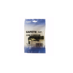 PORTAGAFETE 6X9CMS CON CORDON SABLON