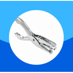 PERFORADORA ACCO DE MANO 1 ORIFICIO NIQUELADO