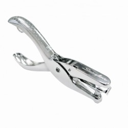 PERFORADORA ACCO DE MANO 1 ORIFICIO NIQUELADO