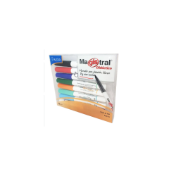 MARCADOR AZOR MAGISTRAL DIDACTICO FINO 8 COLORES SURTIDO