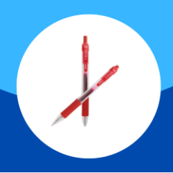 BOLIGRAFO SARASA ZEBRA 5MM RT TINTA GEL ROJA