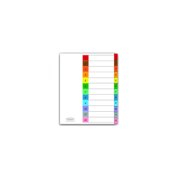 SEPARADOR BRISTOL WILSON JONES 12DIVISIONES CEJA COLORES